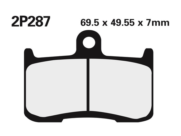 Suzuki GSX -8S GSX800S [Nissin] - brake pads