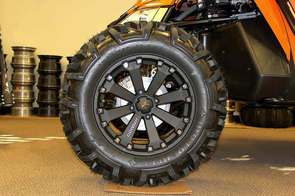 Yamaha Kodiak 400 [MSA WHEELS] - M20 Kore Utility Felge - schwarz 14x7