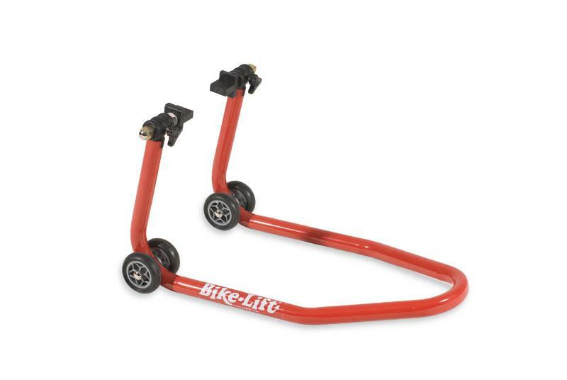 Aprilia Mille Rsv 1000 Me [BIKE LIFT] - Cavalletto riparazione BIKE-LIFT ruota anteriore rosso per pinze freno radiali - FS-10/H