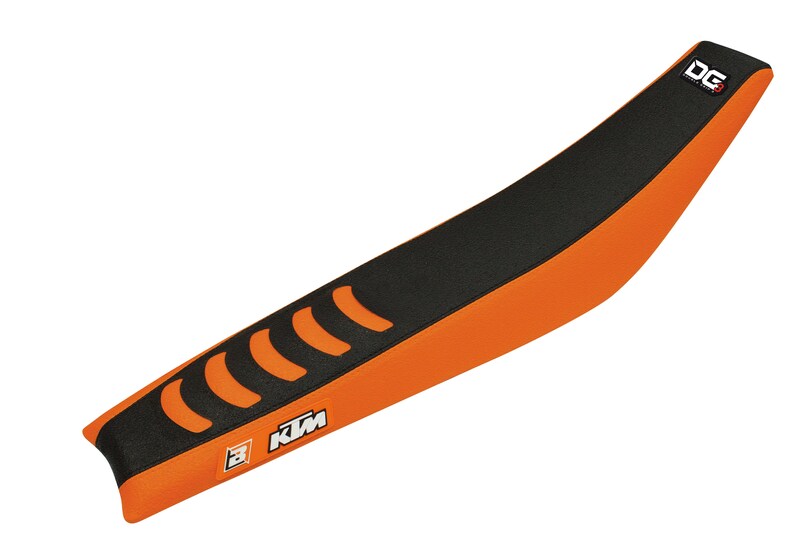 Ktm 520 Exc [BLACKBIRD] - Sitzüberzug Blackbird Double Grip 3 schwarz/orange KTM
