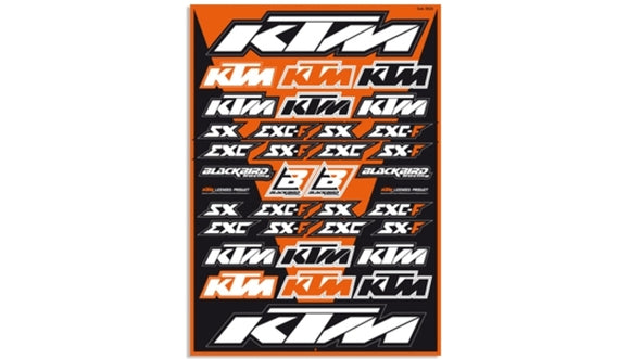 KTM ER 600 LC4 [Blackbird]  -  Universal Sticker Kit