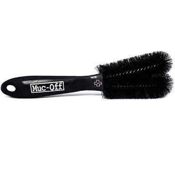 Motorcycle double bottle brush for cleaning and care [Muc-Off] - 0