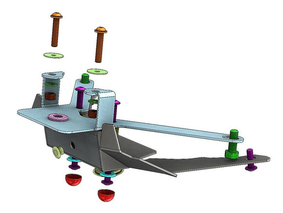 Honda X-Adv [ACCESS DESIGN] - nummerpladeholder i hjulhøjde sort Honda X-ADV