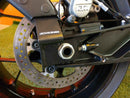 Ktm 790 Duke [ACCESS DESIGN] - Kennzeichenhalter auf Radhöhe schwarz KTM Duke 790/890