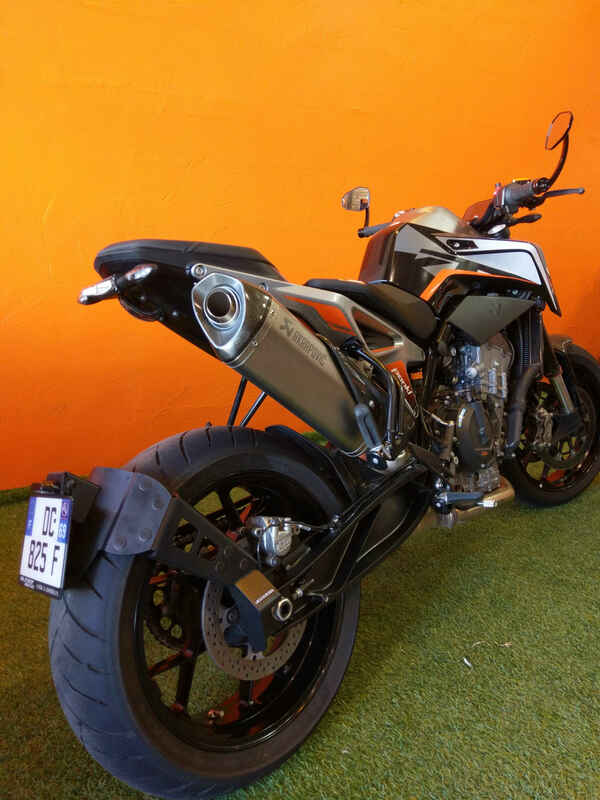 Ktm 790 Duke [ACCESS DESIGN] - Kennzeichenhalter auf Radhöhe schwarz KTM Duke 790/890