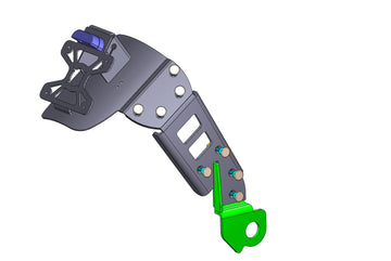 Suzuki Gsx-S 750 [ACCESS DESIGN] - license plate holder at wheel height black Suzuki GSX-S750