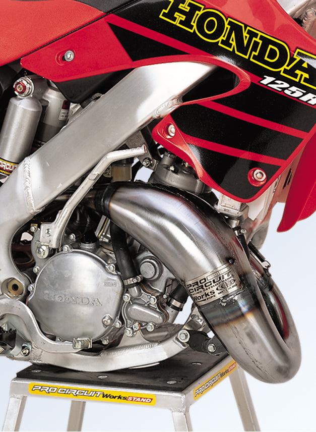 Honda CR 125 R (JE 01) [2001] - Platinová žárovka výfuku poniklovaná ocel Honda CR125R