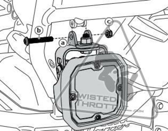 BMW R 1250 GS K50 [Denali] - Lighting Cracket Fall Cracket