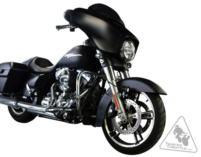 Harley Davidson Flhx [DENALI] - Beleuchtungs-Halterung Kotflügel Harley Davidson