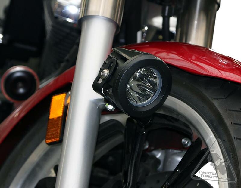 Kawasaki Vn 900 [DENALI] - Držák osvětlení Kawasaki Vulcan/Yamaha Star Cruisers