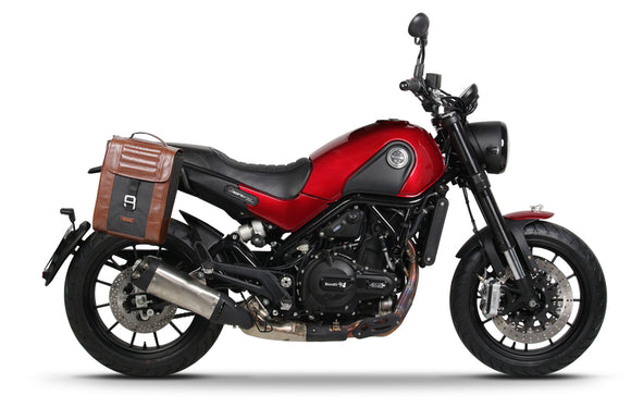 Benelli Leoncino 500 [SHAD] - Seitentaschen Halter Café Racer Benelli i