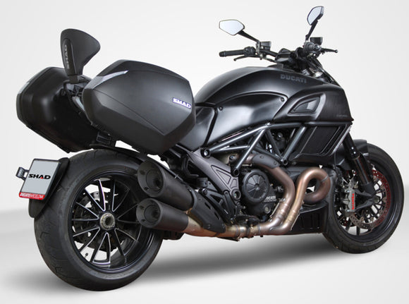 Ducati Diavel 1200 [SHAD] - 3P upevňovací systém (boční) - Ducati