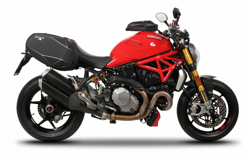Ducati Monster 1200 [SHAD] - Seitentaschen Halter Ducati