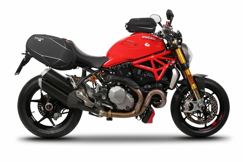 Ducati Monster 1200 [SHAD] - Seitentaschen Halter Ducati