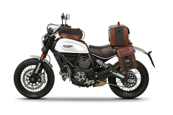 Ducati Scrambler 800 [SHAD] - Seitentaschen Halter Café Racer Ducati Scrambler