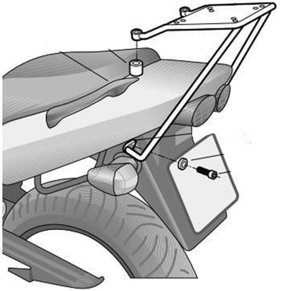 Kawasaki Zr [SHAD] - Top Master -asennussarja - Kawasaki