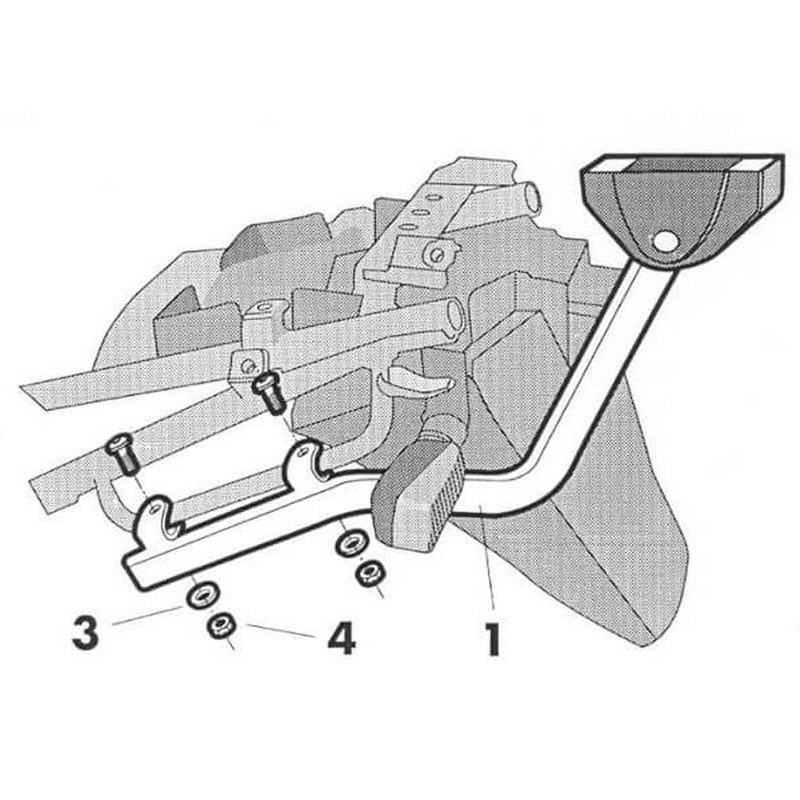 Suzuki Gsf 1200 [SHAD] - Top Master kit τοποθέτησης - Suzuki