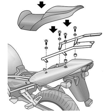 Yamaha Fzs 1000 [SHAD] - Top Master Montagesatz - Yamaha