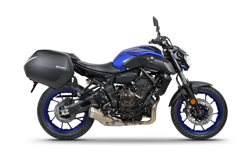 Yamaha Mt 07 [SHAD] - 3P mounting system (side) - Yamaha