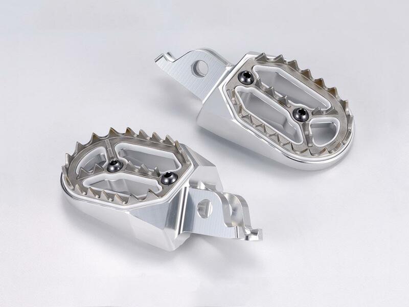 Yamaha Yz 426 [BIHR] - Repose-pieds BIHR Evolution argent