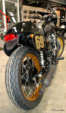 Kawasaki W 650 [ACCESS DESIGN] - nummerskiltholder hjulbue svart Kawasaki W800