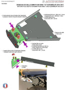 Bmw R Ninet Urban S [ACCESS DESIGN] - Sitzunterteil schwarz BMW R Nine T1200-6