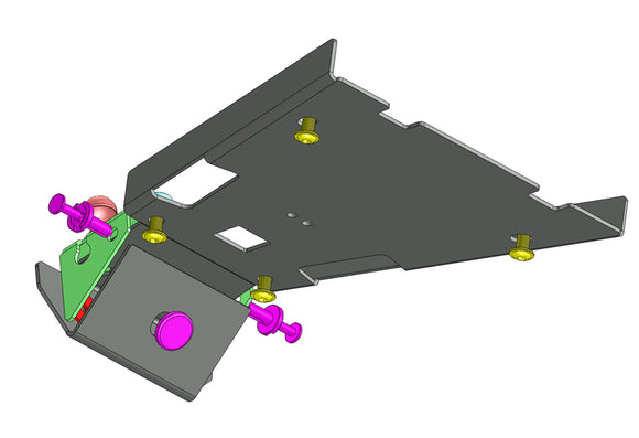 Bmw R Ninet Urban G [ACCESS DESIGN] - Sitzunterteil schwarz BMW R Nine T1200