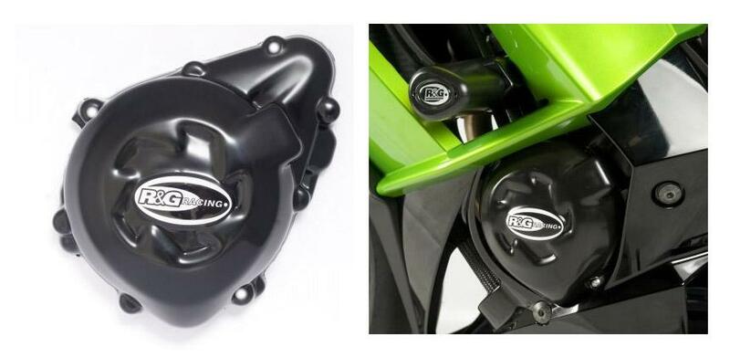 Kawasaki Z 1000 ZR1000D [2010-2012] - Osłona pokrywy skrzyni korbowej lewa czarna Kawasaki Z1000/SX