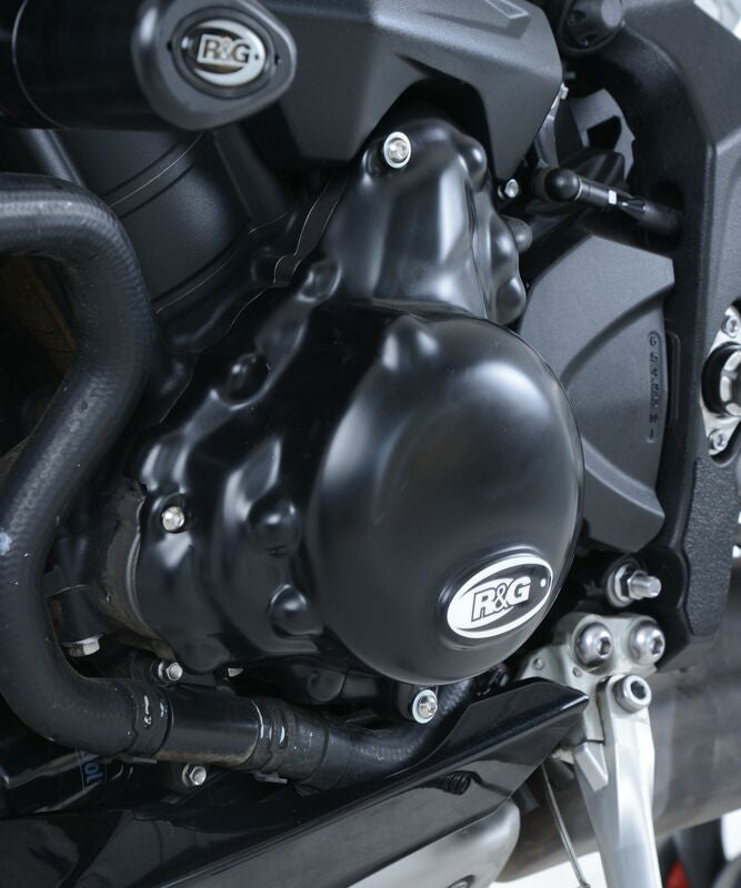 Triumph STREET TRIPLE 675 ABS [2014-2016] - Linker Kurbelgehäusedeckelschutz Schwarz Triumph