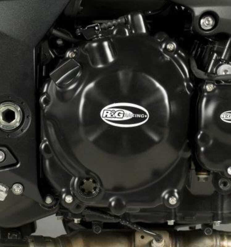 Kawasaki Z 750 Z750L [2007-2012] - (Сцепление) Защита крышки картера правая черная Kawasaki Z750