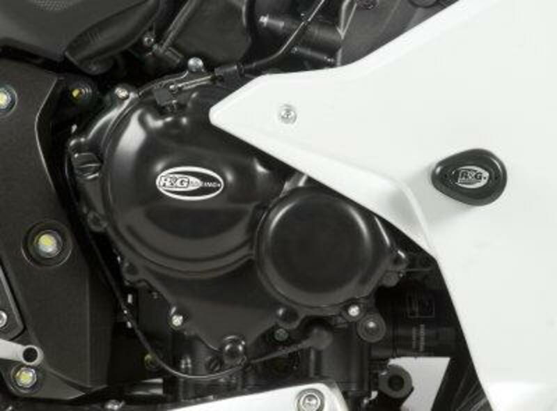 Honda CBR 600 F PC41 [2011-2012] - (Сцепление) Защита крышки картера правая черная Honda CBR600F