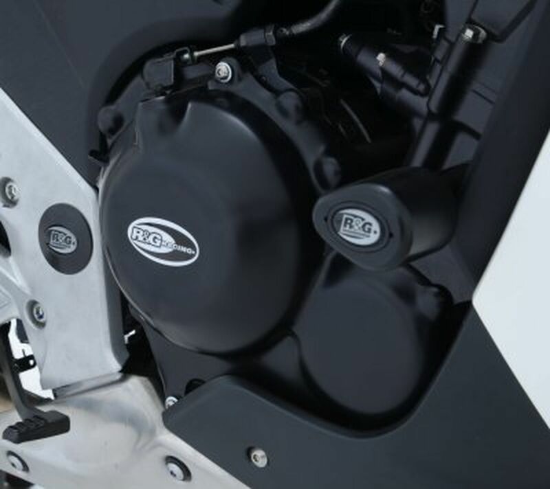 Honda CBR 500 R PC44 [2013-2015] - Set zaštitnika poklopca motora crna Honda CB500F/CBR500R