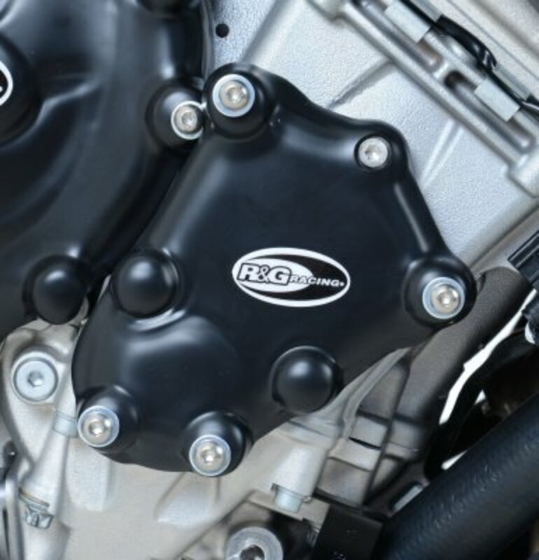 Bmw S 1000 RR ABS 0507 [2010-2011] - Motorgehäusedeckelschutz-Set Schwarz BMW HP4/S1000R/RR