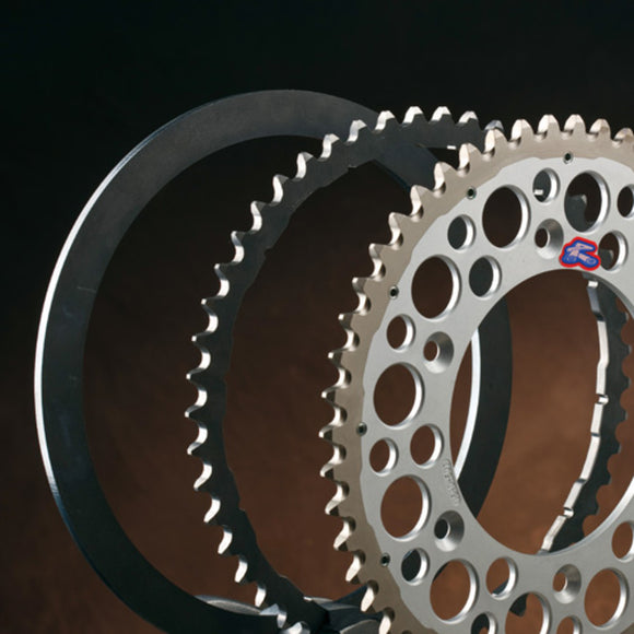 Ktm Exc 200 [RENTHAL] - Roda dentada TwinColor em alumínio autolimpante bicomponente - 520