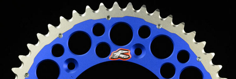 Ktm 640 Egs [RENTHAL] - TwinColor tandwiel aluminium zelfreinigend tweecomponenten - 520