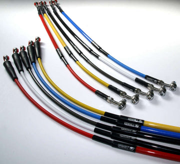 Ktm Sx 250 [VENHILL] - Bremsschlauch vorne schwarz/Anschluss Edelstahl KTM/Husqvarna