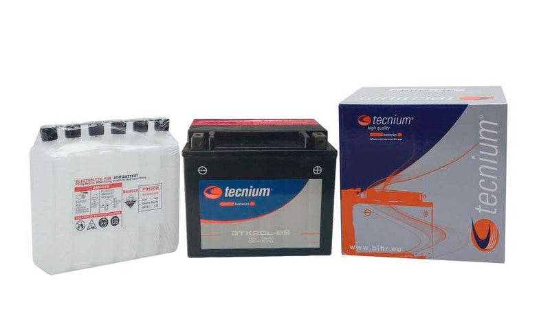 Honda Vtx 1800 [TECNIUM] - Wartungsfreie Batterie mit Säurepack - BTX20L-BS