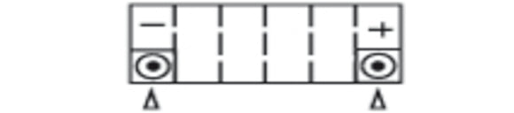 Aprilia SX 125 KX1 [Tecnium] - Batería de motocicleta