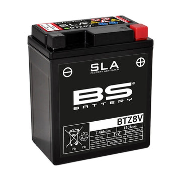 Honda Z 125 [BS BATTERY] - SLA Wartungsfreie Batterie Werkseitig aktiviert - BTZ8V