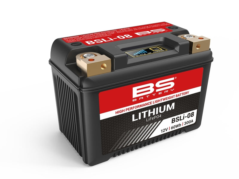 Harley Davidson Flathead [BS BATTERY] - Lithium-Ionen-Batterie - BSLI-08