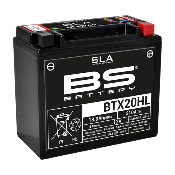 Triumph Tiger Explorer 1200 [BS BATTERY] - SLA Wartungsfreie Batterie Werkseitig aktiviert - BTX20HL