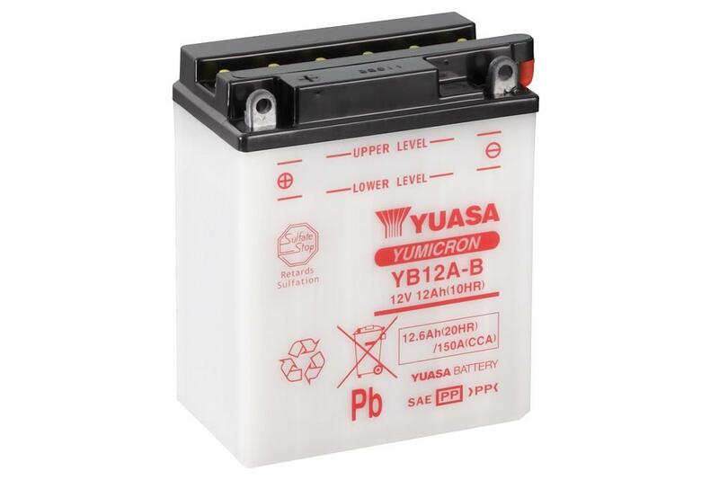 Yamaha xt 600 z ténéré [yuasa] - motorfietsbatterij