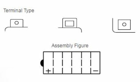 Yamaha YFM 350 Warrior [Yuasa] - motocyklová baterie