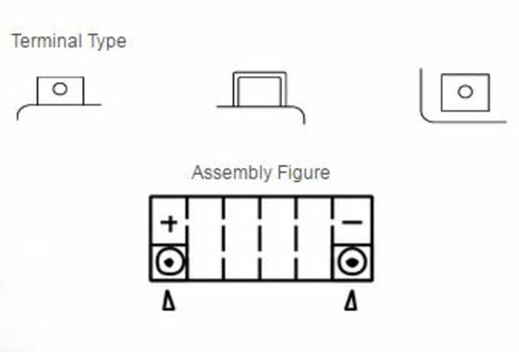 Yamaha XT 660 x [Yuasa] - Motorsykkelbatteri