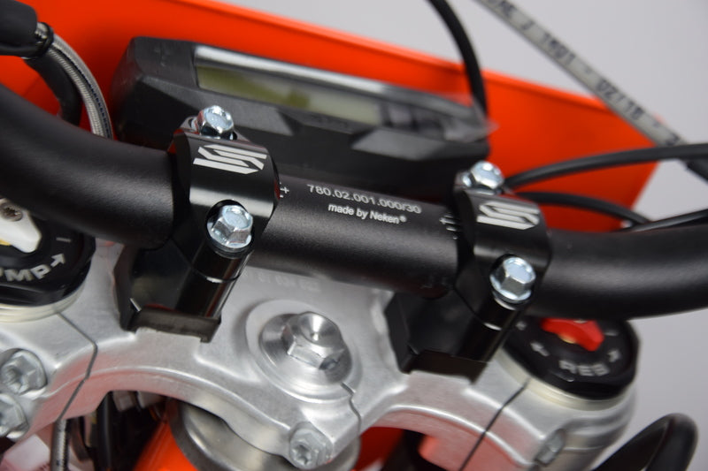 Husqvarna Te 125 [SCAR] - colliers de serrage Ø28,6mm +35 à 50mm triple collier d'origine