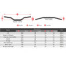 Ktm Gs 620 Rd [SCAR] - Handlebar Black/Pad Blue