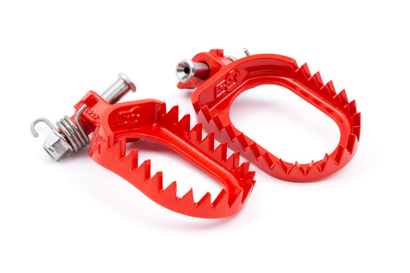 Gas Gas Ec 200 [S3] - Punk Fußraste Stahl rot KTM/Husqvarna