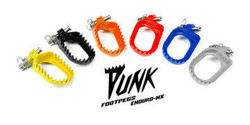 Yamaha Wr 125 [S3] - Punk Fußraste Stahl rot KTM/Husqvarna