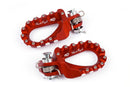 Gas Gas Ec 200 [S3] - Pedane Hard Rock Enduro alluminio rosso-1