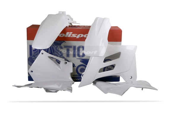 Gas Gas Ec 200 [POLISPORT] - KOMPLETT SETT EC/EC-E 05-06 WHITE